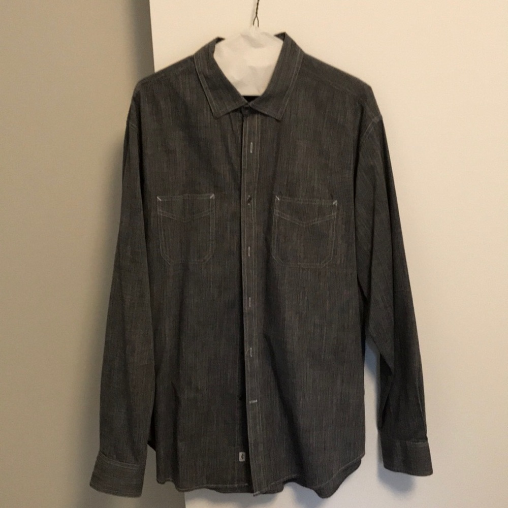 James Campbell Button Down Dress Shirt
